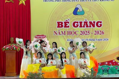 BẾ GIẢNG NĂM HỌC 2025 – 2026