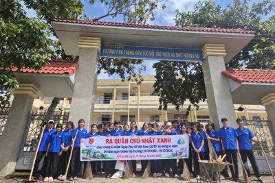 RA QUÂN “NGÀY CHỦ NHẬT XANH” CHÀO MỪNG NGÀY PHỤ NỮ VIỆT NAM (20/10) VÀ MỪNG KỈ NIỆM 34 NĂM THÀNH LẬP TRƯỜNG PTDNT THCS VÀ THPT KRÔNG NÔ (19/10/1992 – 19/10/2026).