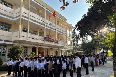 CHÀO CỜ VÀ SINH HOẠT TƯ TƯỞNG DƯỚI CỜ LẦN 2, NĂM HỌC 2026 – 2027